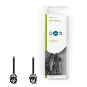 NEDIS CAGB22000BK20 Stereo Audio Cable 3.5 mm Male - 3.5 mm Male 2.0m Black