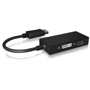 ICY BOX IB-AC1031 ADAPTER DP TO HDMI/ DVI-D/VGA /60233