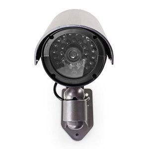 NEDIS DUMCB40GY Dummy Security Camera, Bullet, IP44, Grey
