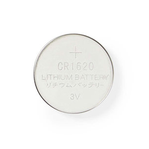 NEDIS BALCR16205BL Lithium Button Cell Battery CR1620, 3V, 5 pieces, Blister