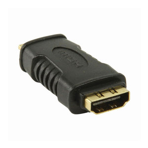 NEDIS CVGP34906BK HDMI Adapter, HDMI Mini Connector - HDMI Female, Black