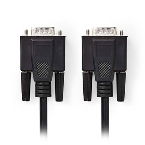 NEDIS CCGP59000BK100 VGA Cable VGA Male-VGA Male 10 m Black