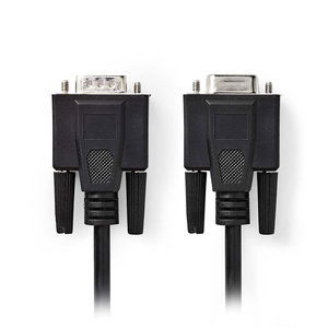 NEDIS CCGP59100BK100 VGA Cable VGA Male-VGA Female 10 m Black