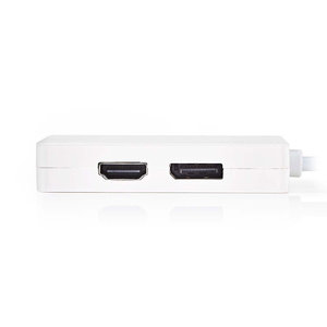 NEDIS CCGP37460WT02 Mini DisplayPort Multi Adapter Cable+DVI-D 24+1-Pin Female+H