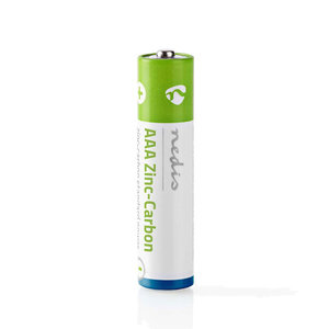 NEDIS BAZCR032SP Zinc-Carbon Battery AAA , 1.5 V, 2 pieces
