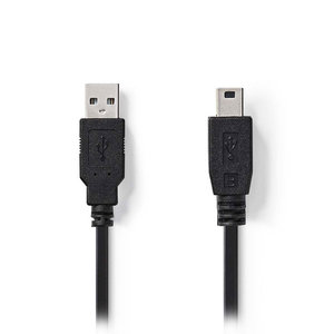 NEDIS CCGP60300BK50 USB 2.0 Cable A Male-Mini 5-pin Male,5.0 m Black