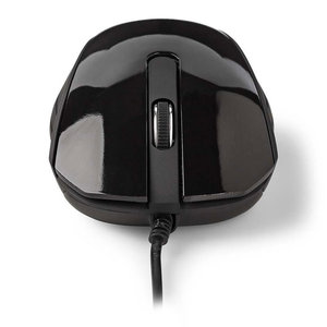 NEDIS MSWD300BK Wired Desktop Mouse 1000 dpi 3-Button Black