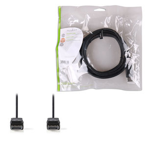NEDIS CCGP37010BK30 DisplayPort Cable DisplayPort Male-DisplayPort Male 3.0 m Bl