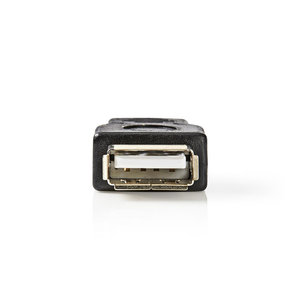 NEDIS CCGP60902BK USB 2.0 Adapter, Mini 5-Pin Male - A Female, Black