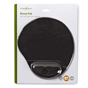 NEDIS MPADFG100BK Mouse pad Gel Black