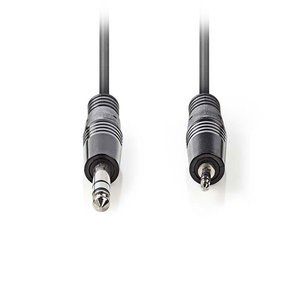 NEDIS COTH23205GY30 Stereo Audio Cable 6.35 mm Male - 3.5 mm Male 3.0m Grey