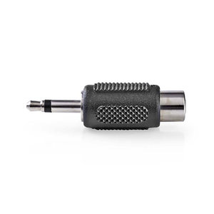 NEDIS CAGP22965BK Mono Audio Adapter 3.5 mm Male - RCA Female 10 pieces Black
