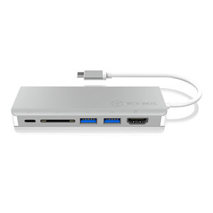 ICY BOX IB-DK4034-CPD USB Type-C notebook Docking Station