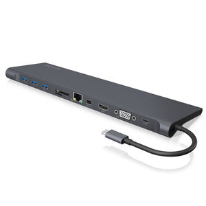 ICY BOX IB-DK2102-C USB Type-C DockingStation with a triple video output