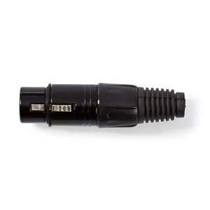 NEDIS COTP15902BK XLR Connector |XLR 3-pin Female Black