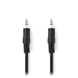 NEDIS CAGT22000BK15 Stereo Audio Cable 3.5 mm Male - 3.5 mm Male 1.5m Black