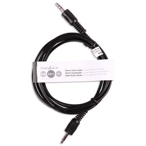 NEDIS CAGT22000BK15 Stereo Audio Cable 3.5 mm Male - 3.5 mm Male 1.5m Black