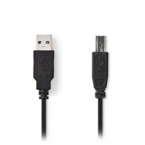 NEDIS CCGT60100BK10 USB 2.0 Cable A Male - USB-B Male 1.0m Black