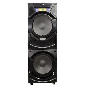 Akai DJ-S5H Bluetooth karaoke party speaker με μίκτη, διπλό Bluetooth, FM, LED, 2 USB, 2 SD, 2 Aux-In και ασύρματο μικρόφωνο – 400W