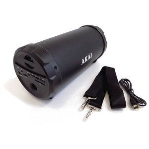 Akai ABTS-12C Φορητό ηχείο Bluetooth με USB, κάρτα SD και Aux-In – 10W