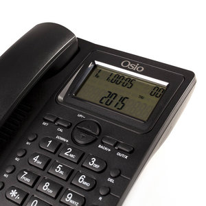 Osio OSW-4710B Μαύρο Ενσύρματο τηλέφωνο με οθόνη