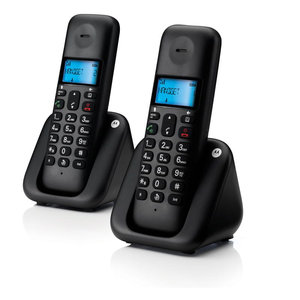 Motorola T302 (Ελληνικό Μενού) Διπλό ασύρματο τηλέφωνο με ανοιχτή ακρόαση