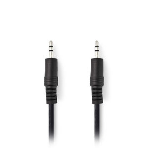 NEDIS CAGB22000BK15 Stereo Audio Cable 3.5 mm Male - 3.5 mm Male 1.5 m Black