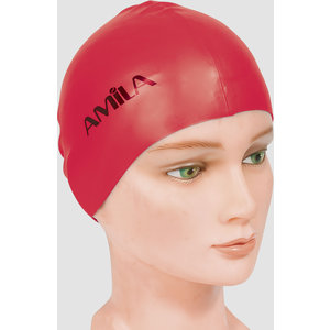 Σκουφάκι Κολύμβησης AMILA Basic Κόκκινο