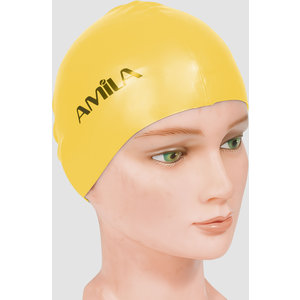 Σκουφάκι Κολύμβησης AMILA Basic Κίτρινο