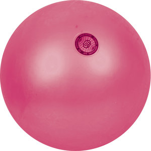 Μπάλα Ρυθμικής Γυμναστικής 19cm FIG Approved, Ροζ με Strass