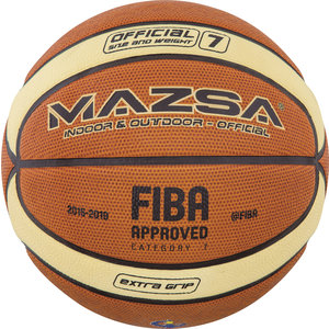 Μπάλα Basket MAZSA 0BB-41510 No. 7 FIBA Approved