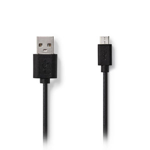 NEDIS CCGT60500BK20 USB 2.0 Cable A Male - Micro B Male 2.0 m Black