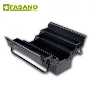 Εργαλειοθήκη μεταλλική 5 θέσεων 530x200x200mm FG 111/C FASANO Tools