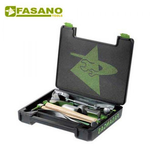 Σετ σφυριά και κόντρες φανοποιού 10 τεμαχίων FG 130/S10 FASANO Tools