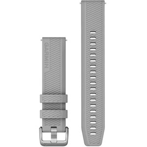 GARMIN Quick Release 20mm Grey Silicone Replacement Strap