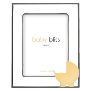 Baby Bliss Διακοσμητική Παιδική Κορνίζα με Καρότσι 13 x 18 cm