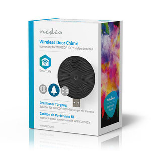 NEDIS WIFICDPC10BK Wireless Door Chime Accessory for smart video doorbell