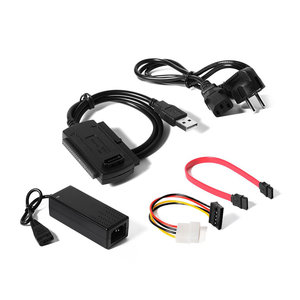 POWERTECH Converter USB 2.0 σε IDE & SATA CAB-U122, με τροφοδοσία, 0.8m