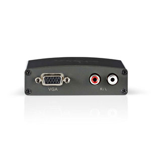 NEDIS VCON3411AT HDMI to VGA Converter 1-way - HDMI input VGA + 2x RCA (L/R) Out
