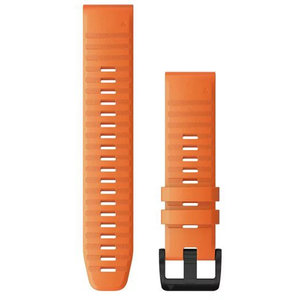 GARMIN QuickFit 22 Ember Orange Silicone Replacement Strap