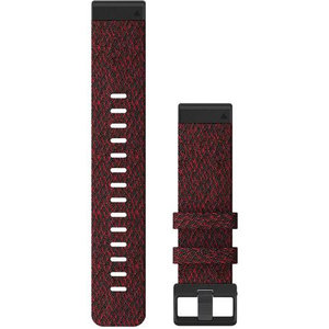 GARMIN QuickFit 22 Heathered Red Nylon Replacement Strap