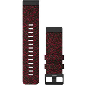 GARMIN QuickFit 26 Heathered Red Nylon Replacement Strap