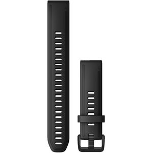 GARMIN QuickFit 20 Black Silicone (Large) Replacement Strap