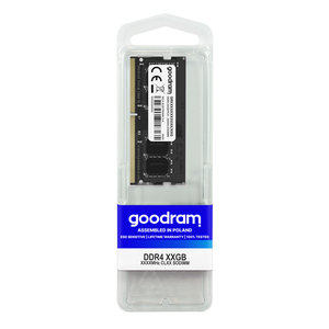 GOODRAM Μνήμη DDR4 SODIMM, 4GB, 2666MHz, PC4-21300, CL19