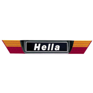 HELLA HL-8XU007477001 ΠΛΑΚΕΤΑ ΓΙΑ MERCEDES W202 ΚΟΚΚΙΝΗ-ΚΙΤΡΙΝΗ