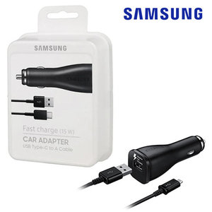 SAMSUNG CAR CHARGER ADAPTIVE FAST CHARGING TYPE-C 18W RETAIL PACK