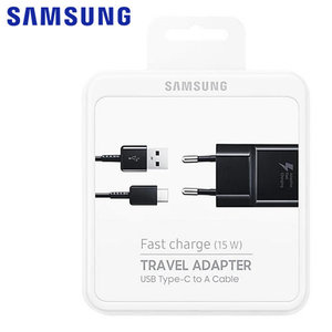 SAMSUNG FAST CHARGER TYPE-C 15W BLACK RETAIL PACK