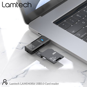 LAMTECH USB 3.0 CARD READER BLACK