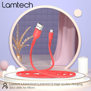 LAMTECH DATACABLE MICRO USB 1m RED