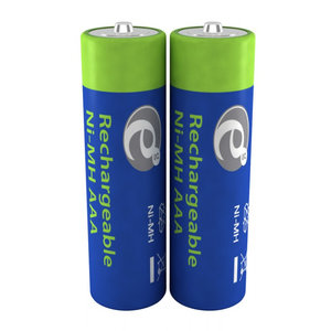 ENERGENIE NI-MH RECHARGEABLE AA BATTERIES 2600MAH 2PCS RETAIL PACK